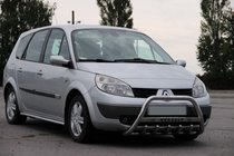 Renault Scenic/Grand 2003–2009 Sprednji zaščitni lok WT004 (inox) fotografija 3