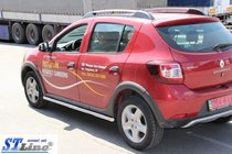 Renault Sandero 2013–2022 Stranske cevi BB001 (2 kos, nerjavno jeklo) fotografija 8