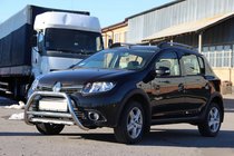 Renault Sandero 2013–2022 Sprednji zaščitni lok WT006 (nerjaveče jeklo) fotografija 4