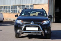 Renault Sandero 2013–2022 Sprednji zaščitni lok WT006 (nerjaveče jeklo) fotografija 5