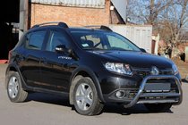 Renault Sandero 2013–2022 Sprednji zaščitni lok WT006 (nerjaveče jeklo) fotografija 6