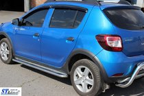 Renault Sandero 2013–2022 Bočne stopnice KB001 (nerjavno jeklo) 60 mm fotografija 3