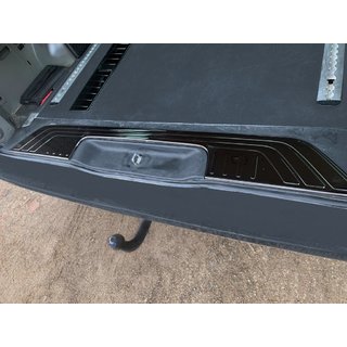 Zaščitna letvica praga prtljažnika, črni krom (nerjaveče jeklo) Mercedes Vito/V-razred W447 2014– fotografija 1