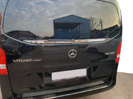 Mercedes Vito/V-razred W447 2014– Rob zadnjega stekla (malo steklo) nerjaveče jeklo fotografija 1
