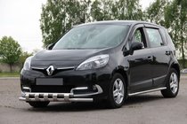 Renault Scenic/Grand 2009–2016 Sprednji zaščitni lok ST015 (nerjaveče jeklo) fotografija 1