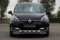 Renault Scenic/Grand 2009–2016 Sprednji zaščitni lok ST015 (nerjaveče jeklo) fotografija 2