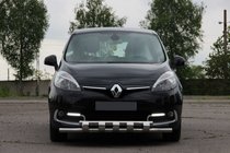 Renault Scenic/Grand 2009–2016 Sprednji zaščitni lok ST015 (nerjaveče jeklo) fotografija 3