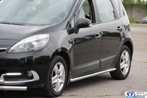 Renault Scenic/Grand 2009–2016 Stranske cevi BB001 (2 kos, nerjavno jeklo) fotografija 3