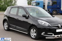 Renault Scenic/Grand 2009–2016 Stranske cevi BB001 (2 kos, nerjavno jeklo) fotografija 2