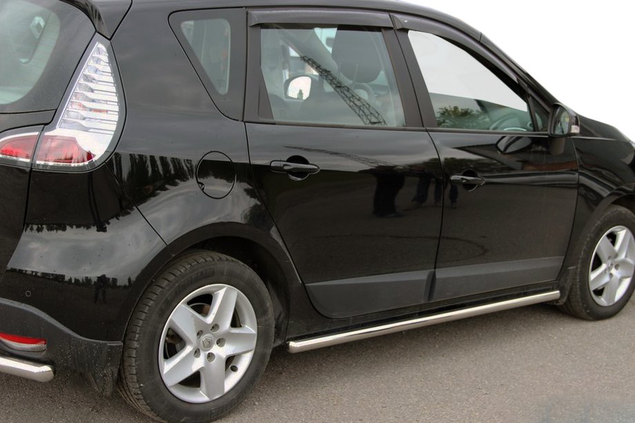 Renault Scenic/Grand 2009–2016 Stranske cevi BB001 (2 kos, nerjavno jeklo) Image