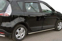 Renault Scenic/Grand 2009–2016 Stranske cevi BB001 (2 kos, nerjavno jeklo) fotografija 1