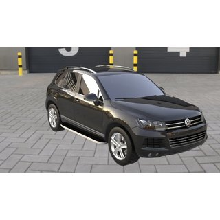 Stranske stopnice Tayga Grey (2 kos, aluminij) fotografija 2