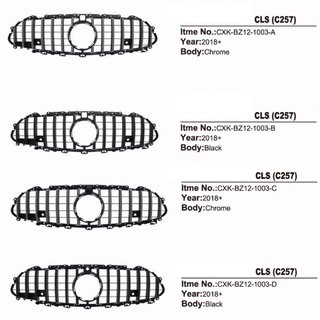 Sprednja maska hladilnika (2005-2008, Diamond Silver) Mercedes CLS C219 2004–2010 fotografija 3