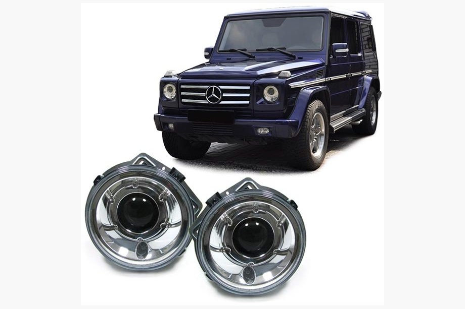 Mercedes G razred W463 1990–2018 Sprednji žarometi (mali tip, 1989-2006) Image