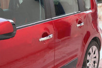 Citroen C-3 Picasso 2010–2017 Kromirane obloge kljuk vrat (4 kosi, nerjavno jeklo) OmsaLine - italijansko nerjavno jeklo fotografija 8