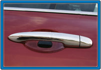 Renault Clio III 2005–2012 Kromirane prevleke za kljuke (nerjaveče jeklo) fotografija 2