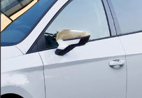 Seat Leon 2013–2020 Kromirani pokrovi ogledal (2 kosa, nerjavno jeklo) fotografija 3
