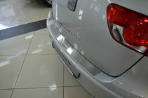 Seat Altea 2004–2015 Obloga zadnjega odbijača Natanika (XL, nerjaveče jeklo) fotografija 1