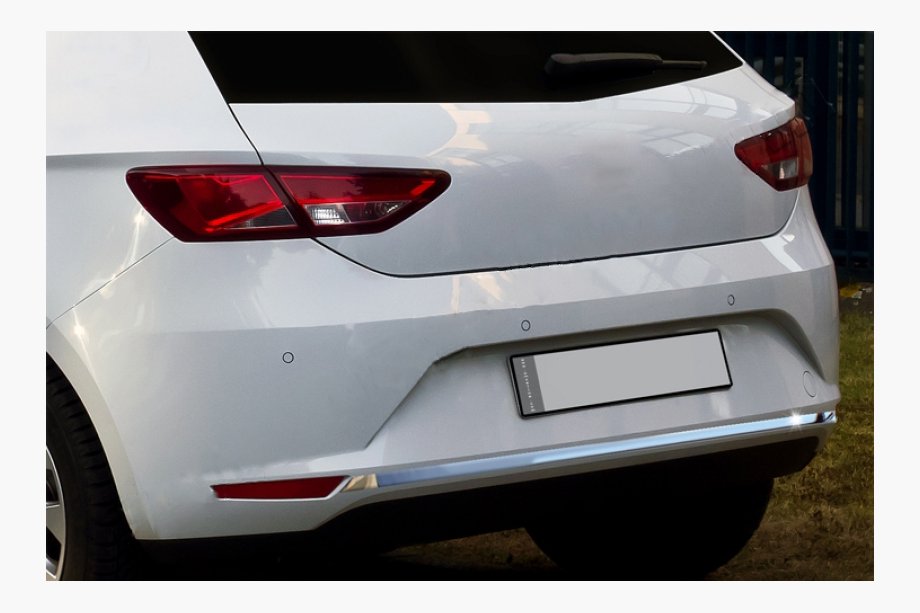 Seat Leon 2013–2020 Rob zadnjega odbijača (nerjavno jeklo) Image