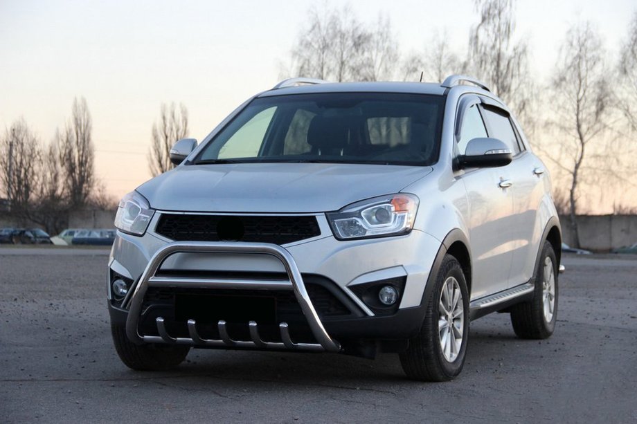 SsangYong Korando 2010–2019 Prednji zaščitni lok WT003 (nerjavno jeklo) Image