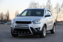 SsangYong Korando 2010–2019 Prednji zaščitni lok WT003 (nerjavno jeklo) fotografija 1