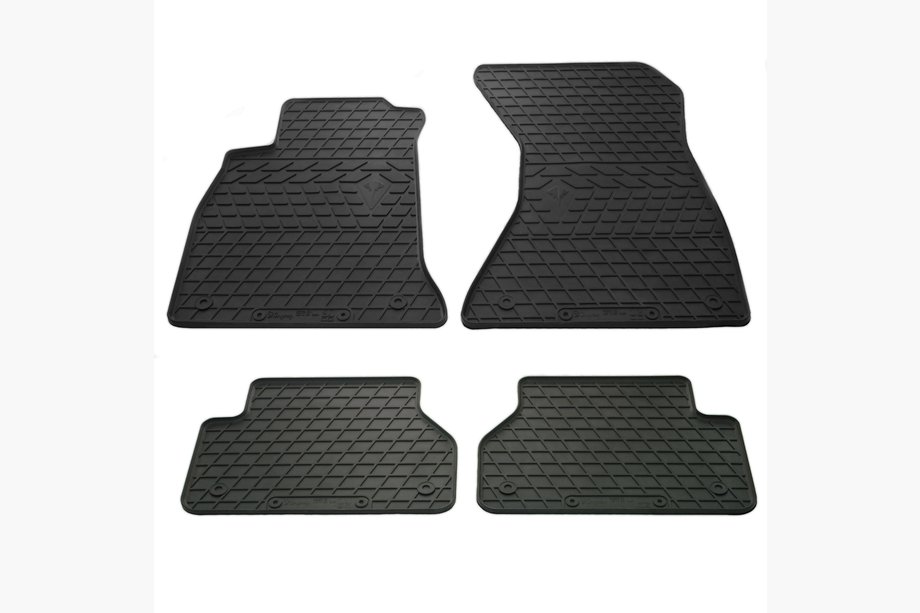 Audi A4 B9 2015–2024 Gumijasti tepihi za notranjost Stingray (4 kosi) Image