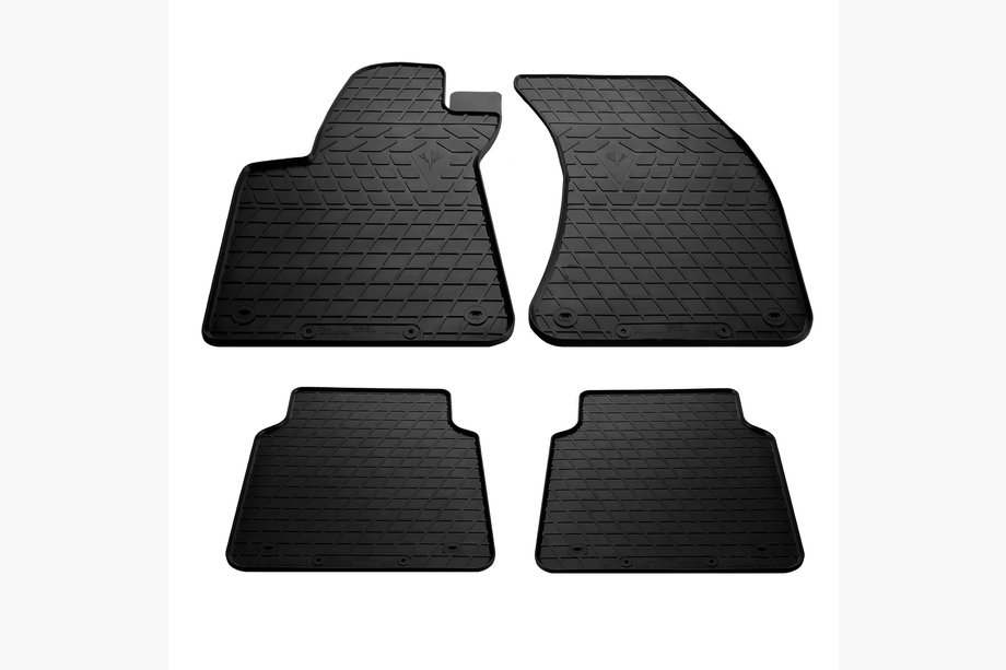 Audi A8 2010–2018 Gumijasti tepihi za potniški prostor (4 kosi, Stingray Premium) Image