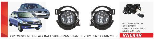 Renault Scenic/Grand 2003–2009 Meglenke (2 kosa, halogenske) fotografija 2
