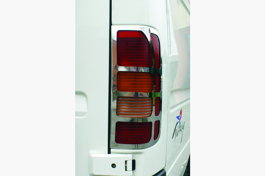 Volkswagen LT 1995–2006 Okvirji zadnjih luči (2 kosa, nerjaveče jeklo) Image