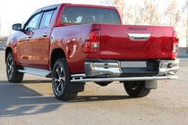 Toyota Hilux 2015– Zadnji zaščitni lok AK005-2 (nerjaveče jeklo) fotografija 4