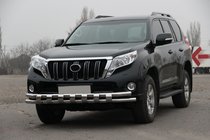 Toyota Land Cruiser Prado 150 2009–2023 Sprednji zaščitni lok ST016-2 (nerjavno jeklo) fotografija 2