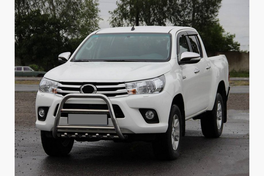 Toyota Hilux 2015– Sprednji zaščitni lok QT008 (nerjaveče jeklo) Image