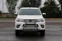 Toyota Hilux 2015– Sprednji zaščitni lok QT008 (nerjaveče jeklo) fotografija 2