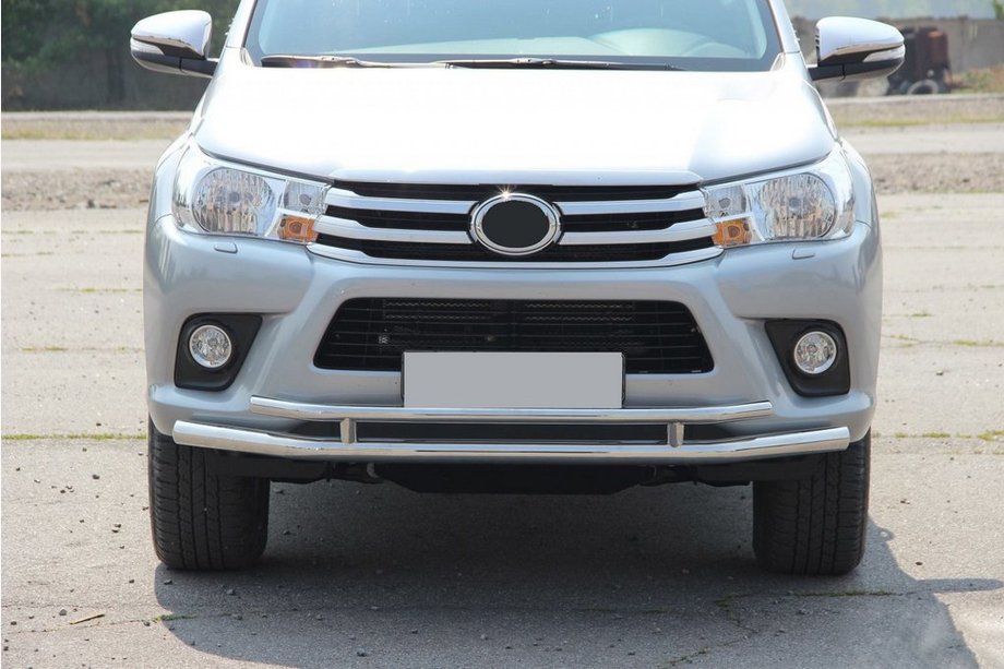 Toyota Hilux 2015– Sprednji zaščitni lok ST018 (nerjavno jeklo) Fotografija 3