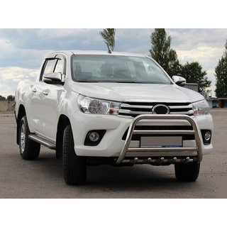 Sprednji zaščitni lok WT010 (nerjavno jeklo) Toyota Hilux 2015– fotografija 1