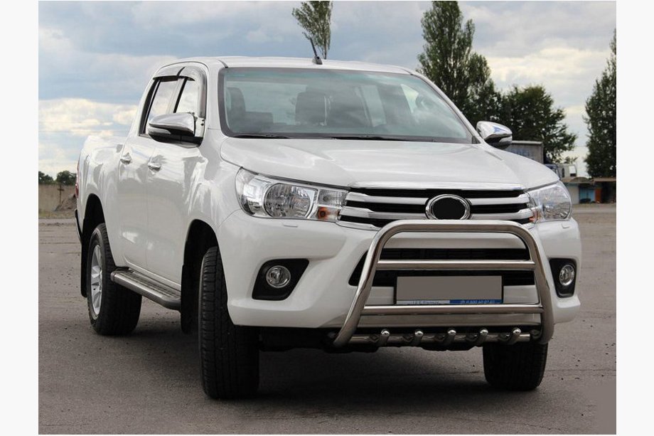Toyota Hilux 2015– Sprednji zaščitni lok WT010 (nerjavno jeklo) Image