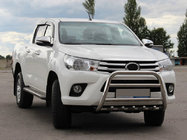 Toyota Hilux 2015– Sprednji zaščitni lok WT010 (nerjavno jeklo) fotografija 1