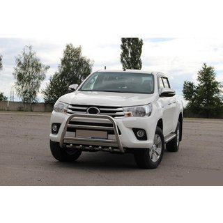 Sprednji zaščitni lok WT010 (nerjavno jeklo) Toyota Hilux 2015– fotografija 2