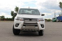 Toyota Hilux 2015– Sprednji zaščitni lok WT010 (nerjavno jeklo) fotografija 3