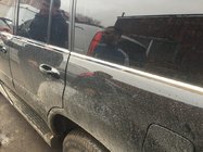 Lexus LX470 1998–2007 Okenske obrobe (6 kos, nerjavno jeklo) fotografija 6