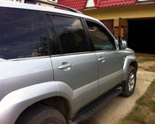 Toyota Land Cruiser Prado 120 2002–2009 Zunanje okenske obrobe (6 kos, nerjavno jeklo) Carmos - turško nerjaveče jeklo fotografija 2