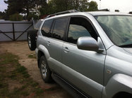 Toyota Land Cruiser Prado 120 2002–2009 Zunanje okenske obrobe (6 kos, nerjavno jeklo) Carmos - turško nerjaveče jeklo fotografija 3