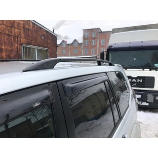 Črne turške strešne sani Toyota Land Cruiser Prado 120 2002–2009 fotografija 4