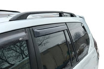 Toyota Land Cruiser Prado 120 2002–2009 Črne turške strešne sani Plastične pritrdilne noge fotografija 1