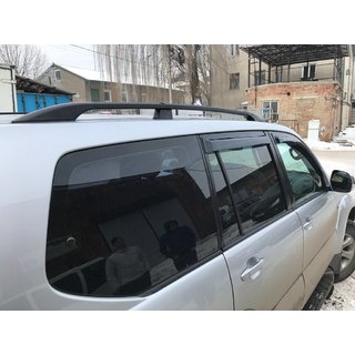 Črne turške strešne sani Toyota Land Cruiser Prado 120 2002–2009 fotografija 3
