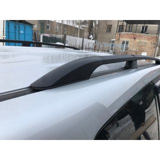 Črne turške strešne sani Toyota Land Cruiser Prado 120 2002–2009 fotografija 2