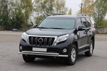 Toyota Land Cruiser Prado 150 2009–2023 Sprednji zaščitni lok ST014 (nerjavno jeklo) fotografija 5