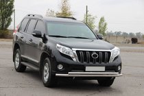 Toyota Land Cruiser Prado 150 2009–2023 Sprednji zaščitni lok ST014 (nerjavno jeklo) fotografija 4