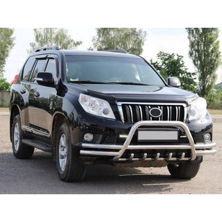 Zaščitni lok WT003-2-Plus (nerjaveče jeklo) Toyota Land Cruiser Prado 150 2009–2023 fotografija 1