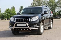 Toyota Land Cruiser Prado 150 2009–2023 Zaščitni lok WT003-2-Plus (nerjaveče jeklo) fotografija 2